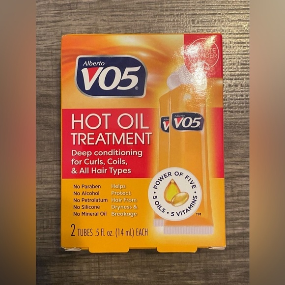 NEW- Alberto VO5
Vo5 Hot Oil Treatment - 2 Per Package - Picture 3 of 4